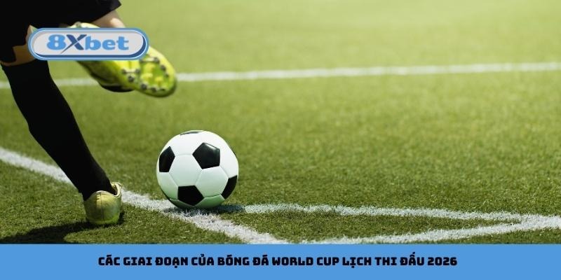 Các giai đoạn của bóng đá World Cup lịch thi đấu 2026