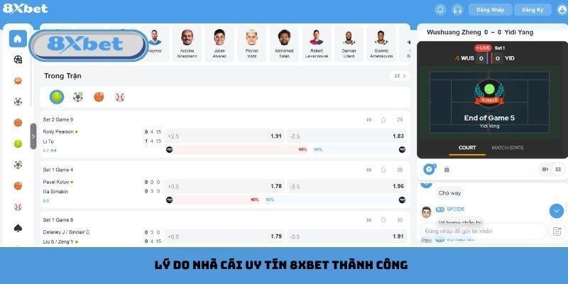 Lý do nhà cái uy tín 8xbet thành công